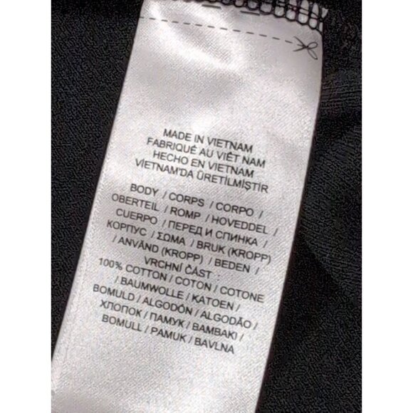 Lauren Ralph Lauren Sheath Dress Womens S‎ Black Stretch Knit Cotton Pullover - Picture 6 of 8